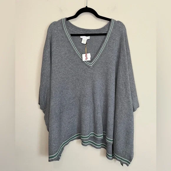 NWT House of Harlow 1960 Poncho Size -OSFM - Picture 4 of 12